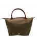 LONGCHAMP (ロンシャン) LONGCHAMP ハンドバッグ オリーブ：6000円