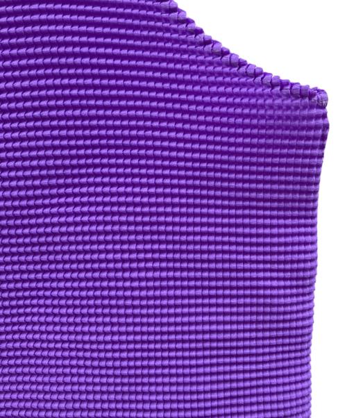 me ISSEY MIYAKE（ミーイッセイ ミヤケ）me ISSEY MIYAKE (ミーイッセイ ミヤケ) ボックスプリーツノースリーブカットソー パープル サイズ:FREEの古着・服飾アイテム