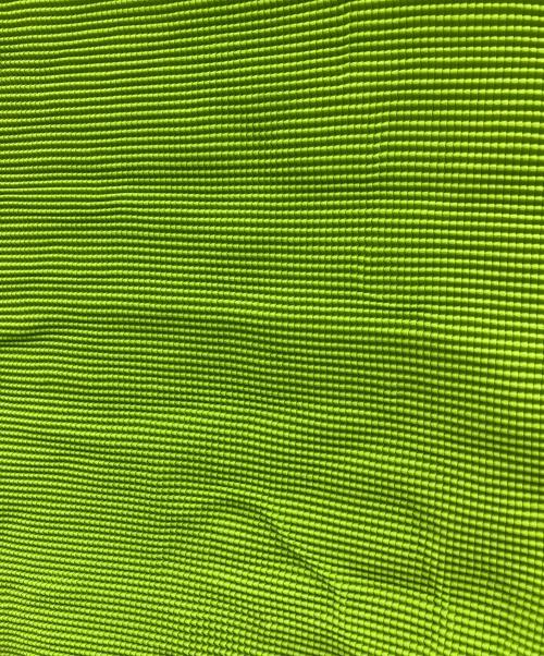 me ISSEY MIYAKE（ミーイッセイ ミヤケ）me ISSEY MIYAKE (ミーイッセイ ミヤケ) ボックスプリーツノースリーブカットソー グリーン サイズ:FREEの古着・服飾アイテム