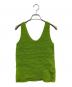 me ISSEY MIYAKE (ミーイッセイ ミヤケ) ボックスプリーツノースリーブカットソー グリーン サイズ:FREE：6000円
