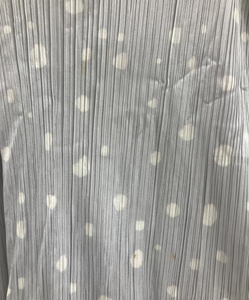 PLEATS PLEASE（プリーツプリーズ）PLEATS PLEASE (プリーツプリーズ) 薄手カーディガン グレー サイズ:4の古着・服飾アイテム