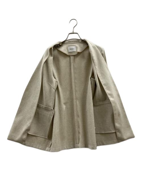 URBAN RESEARCH（アーバンリサーチ）URBAN RESEARCH (アーバンリサーチ) リネンライクジャケット ベージュ サイズ:FREEの古着・服飾アイテム