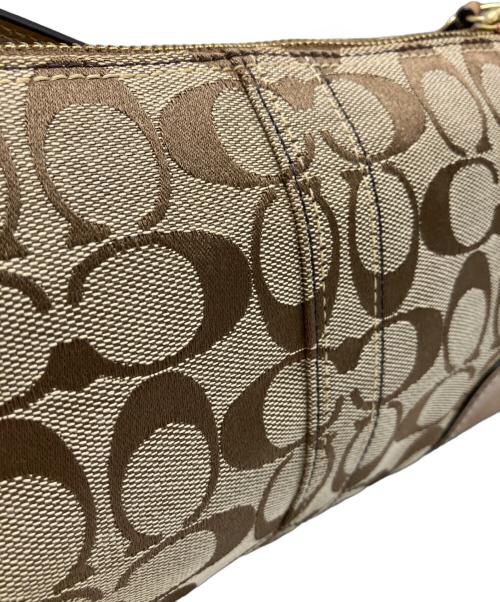 COACH（コーチ）COACH (コーチ) COACH　ワンショルダーバッグ ベージュの古着・服飾アイテム