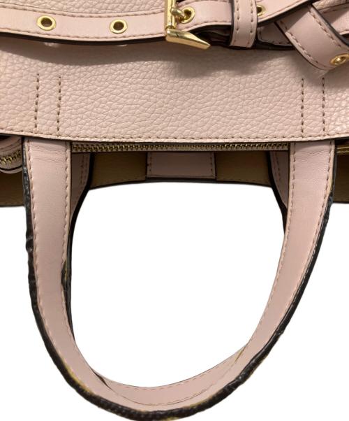 MICHAEL KORS（マイケルコース）MICHAEL KORS (マイケルコース) MICHAEL KORS　2WAYバッグ ピンクの古着・服飾アイテム