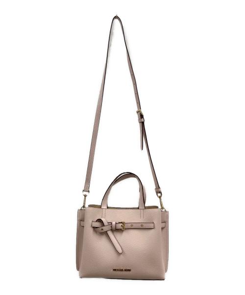 MICHAEL KORS（マイケルコース）MICHAEL KORS (マイケルコース) MICHAEL KORS　2WAYバッグ ピンクの古着・服飾アイテム