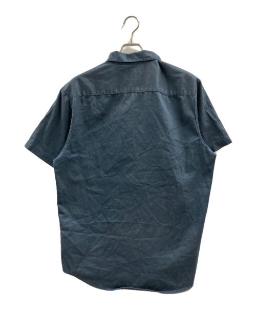 SUPREME（シュプリーム）Supreme (シュプリーム) ARC LOGO S/S WORK SHIRT ネイビー サイズ:Lの古着・服飾アイテム