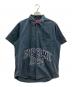 Supreme（シュプリーム）の古着「ARC LOGO S/S WORK SHIRT」｜ネイビー