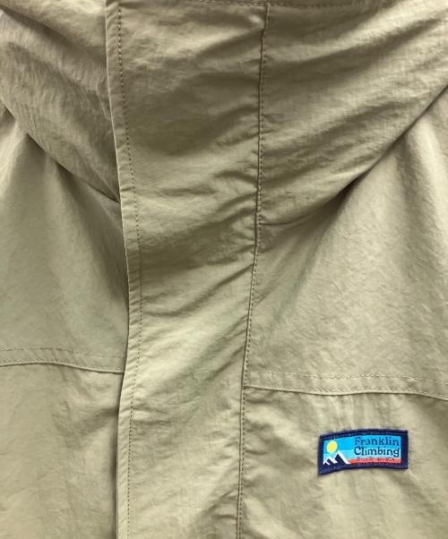 franklin climbing（フランクリンクライミング）FRANKLIN CLIMBING (フランクリンクライミング) カスケードスタンドジャケット カーキ サイズ:4の古着・服飾アイテム