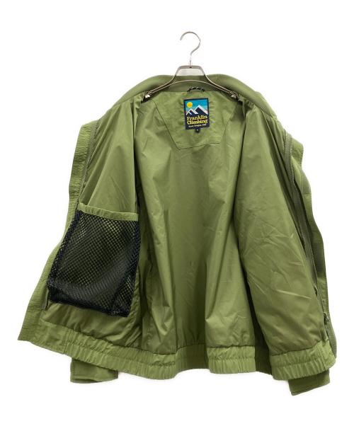 franklin climbing（フランクリンクライミング）FRANKLIN CLIMBING (フランクリンクライミング) カスケードスタンドジャケット カーキ サイズ:4の古着・服飾アイテム