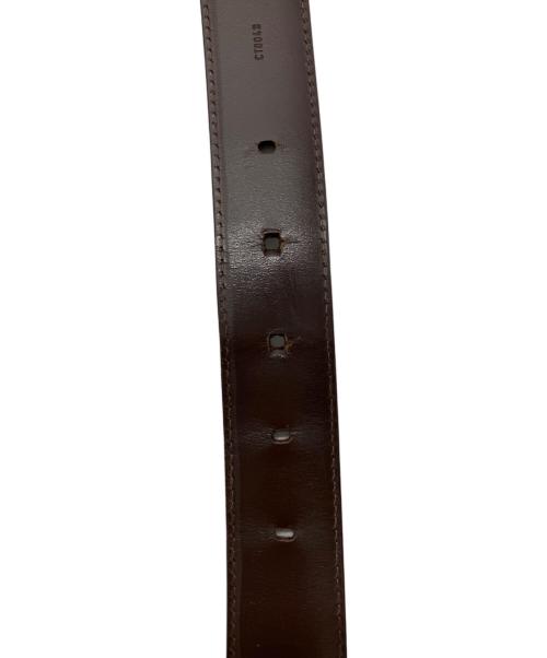 LOUIS VUITTON（ルイ ヴィトン）LOUIS VUITTON (ルイ ヴィトン) サンチュールベルト エピ ブラウン サイズ:100/40の古着・服飾アイテム