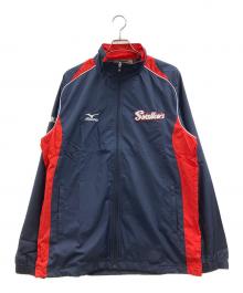MIZUNO×東京ヤクルトスワローズ（ミズノ×トウキョウヤクルトスワローズ）の古着「ウインドブレーカー」｜ネイビー