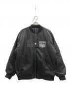 DC SHOEディーシーシュー）の古着「25 FLIGHT JACKET」｜ブラック