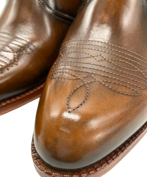 TEXAS Village（テキサスヴィレッジ）TEXAS VILLAGE (テキサスヴィレッジ) TEXAS VILLAGE　ウェスタンブーツ ブラウン サイズ:25.5ｃｍの古着・服飾アイテム