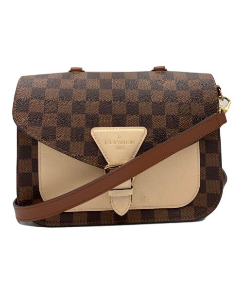 LOUIS VUITTON（ルイ ヴィトン）LOUIS VUITTON (ルイ ヴィトン) ダミエ ボーマルシェ ブラウン×アイボリーの古着・服飾アイテム