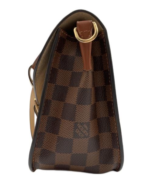 LOUIS VUITTON（ルイ ヴィトン）LOUIS VUITTON (ルイ ヴィトン) ダミエ ボーマルシェ ブラウン×アイボリーの古着・服飾アイテム