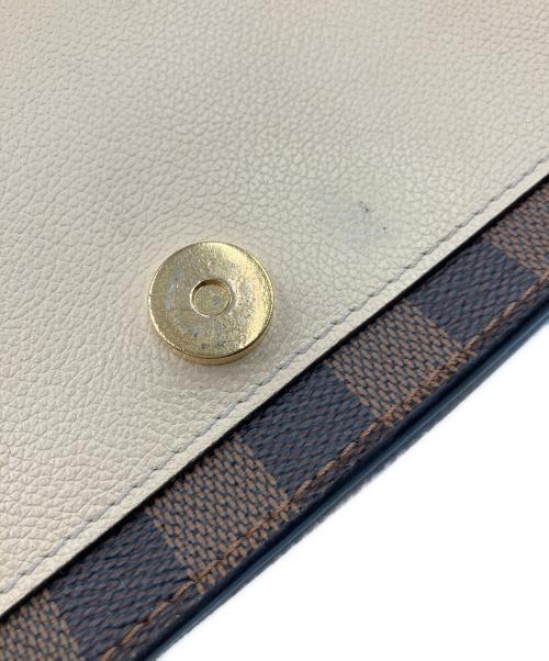 LOUIS VUITTON（ルイ ヴィトン）LOUIS VUITTON (ルイ ヴィトン) ダミエ ボーマルシェ ブラウン×アイボリーの古着・服飾アイテム