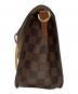 LOUIS VUITTON (ルイ ヴィトン) ダミエ ボーマルシェ ブラウン×アイボリー：150000円