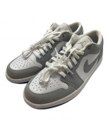 NIKE（ナイキ）の古着「AIR JORDAN 1 LOW」｜ホワイト×グレー