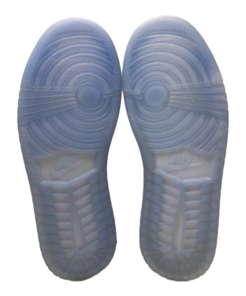 NIKE（ナイキ）NIKE (ナイキ) AIR JORDAN 1 LOW ホワイト×グレー サイズ:27の古着・服飾アイテム