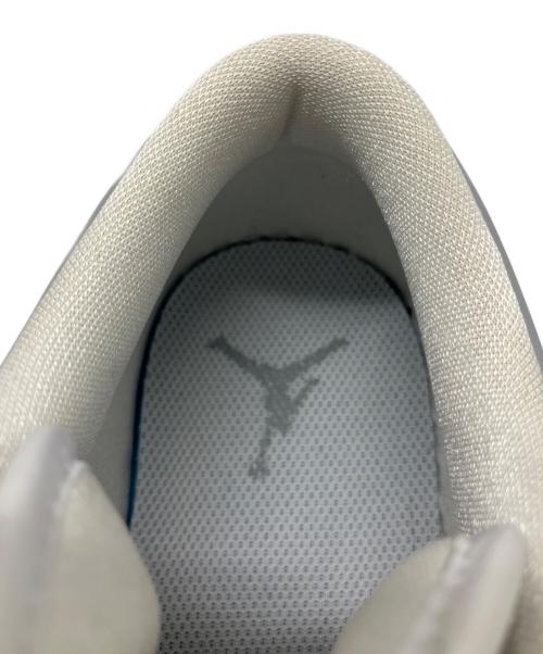 NIKE（ナイキ）NIKE (ナイキ) AIR JORDAN 1 LOW ホワイト×グレー サイズ:27の古着・服飾アイテム