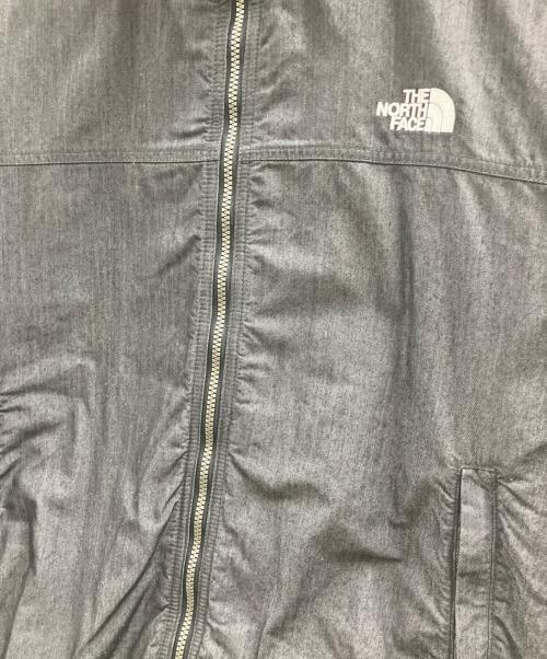 THE NORTH FACE（ザ ノース フェイス）THE NORTH FACE (ザ ノース フェイス) Nylon Denim Compact Nomad Blouson グレー サイズ:XLの古着・服飾アイテム