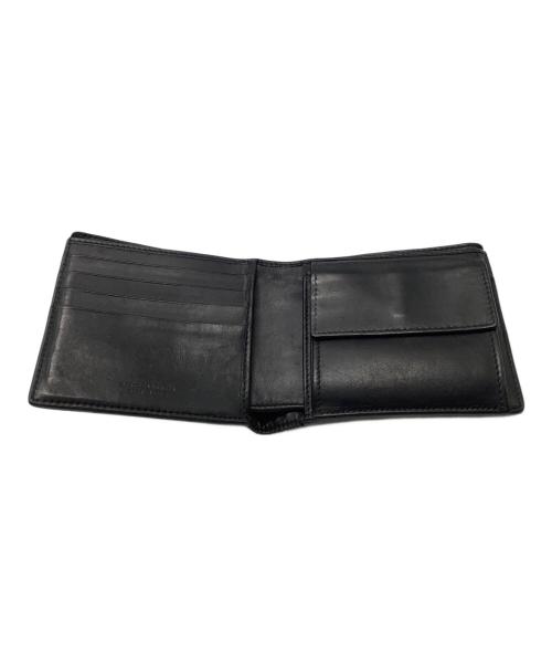 BOTTEGA VENETA（ボッテガベネタ）BOTTEGA VENETA (ボッテガベネタ) BOTTEGA VENETA　2つ折り財布 ブラックの古着・服飾アイテム