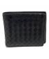 BOTTEGA VENETA（ボッテガベネタ）の古着「BOTTEGA VENETA　2つ折り財布」｜ブラック