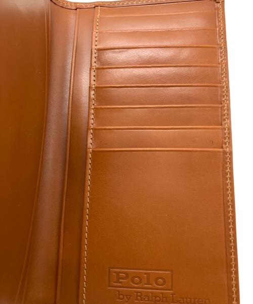 POLO RALPH LAUREN（ポロ・ラルフローレン）POLO RALPH LAUREN (ポロ・ラルフローレン) Whitehouse Cox (ホワイトハウスコックス) 長財布 ブラウンの古着・服飾アイテム