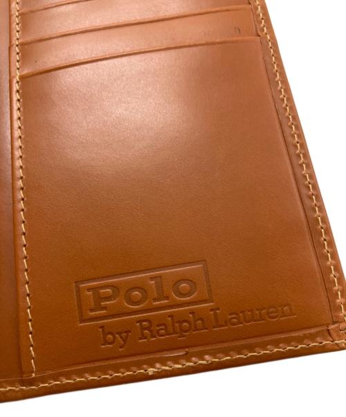 POLO RALPH LAUREN（ポロ・ラルフローレン）POLO RALPH LAUREN (ポロ・ラルフローレン) Whitehouse Cox (ホワイトハウスコックス) 長財布 ブラウンの古着・服飾アイテム