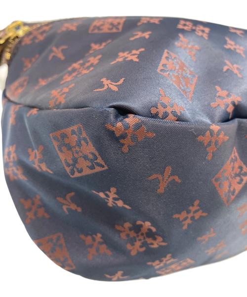 russet（ラシット）russet (ラシット) russet　ショルダーバッグ ネイビー×ブラウンの古着・服飾アイテム
