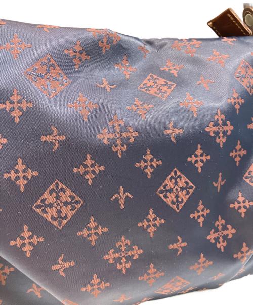 russet（ラシット）russet (ラシット) russet　ショルダーバッグ ネイビー×ブラウンの古着・服飾アイテム
