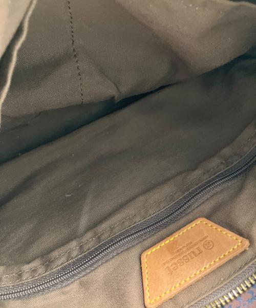 russet（ラシット）russet (ラシット) russet　ショルダーバッグ ネイビー×ブラウンの古着・服飾アイテム