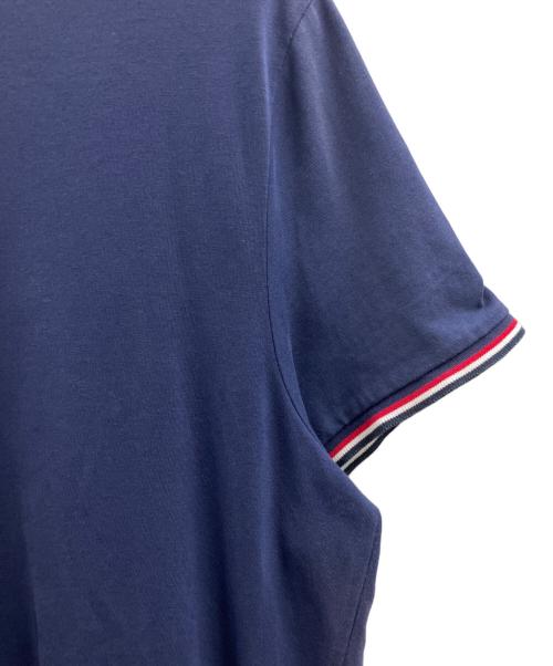 MONCLER（モンクレール）MONCLER (モンクレール) 半袖Tシャツ ネイビー サイズ:XXLの古着・服飾アイテム