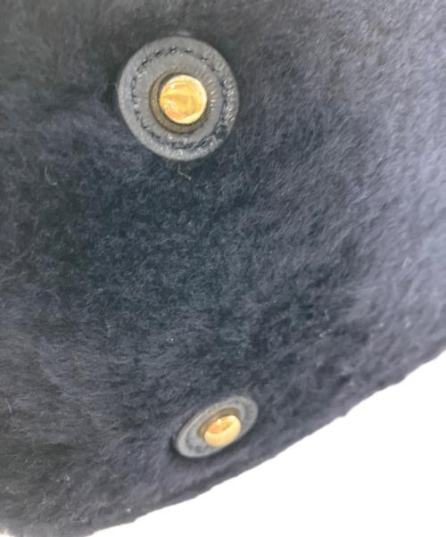 Pelley Lusso（ペレリールッソ）Pelley Lusso (ペレリールッソ) 2WAYバッグ ネイビーの古着・服飾アイテム