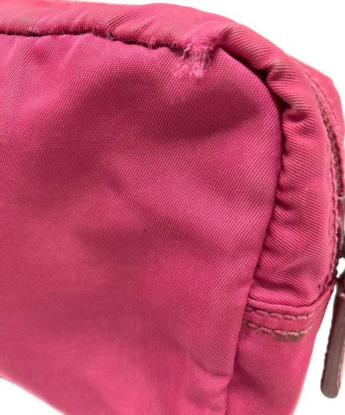 PRADA（プラダ）PRADA (プラダ) PRADA　ポーチ ショッキングピンクの古着・服飾アイテム