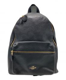 COACH（コーチ）の古着「COACH　リュック」｜ブラック
