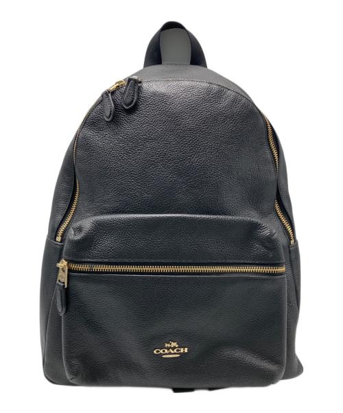 COACH（コーチ）COACH (コーチ) COACH　リュック ブラックの古着・服飾アイテム