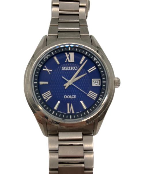 SEIKO（セイコー）SEIKO (セイコー) SEIKO　ドルチェ　腕時計 ネイビーの古着・服飾アイテム