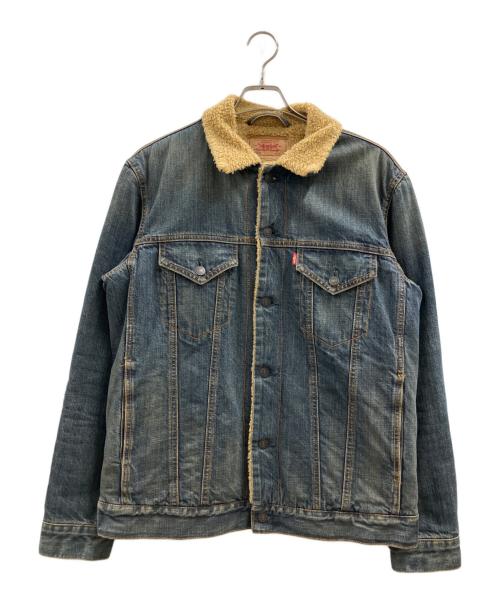 LEVI'S（リーバイス）LEVI'S (リーバイス) 裏ボアデニムジャケット インディゴ サイズ:Lの古着・服飾アイテム