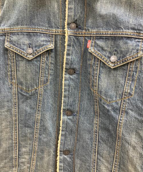 LEVI'S（リーバイス）LEVI'S (リーバイス) 裏ボアデニムジャケット インディゴ サイズ:Lの古着・服飾アイテム