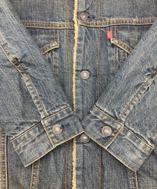 LEVI'S（リーバイス）LEVI'S (リーバイス) 裏ボアデニムジャケット インディゴ サイズ:Lの古着・服飾アイテム