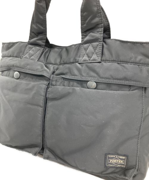 PORTER（ポーター）PORTER (ポーター) PORTER　トートバッグ ブラックの古着・服飾アイテム