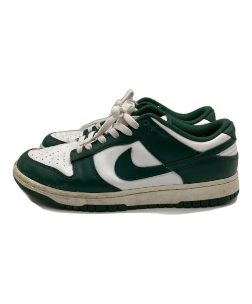 NIKE（ナイキ）NIKE (ナイキ) NIKE　DUNK LOW RETRO グリーン×ホワイト サイズ:27.5ｃｍの古着・服飾アイテム