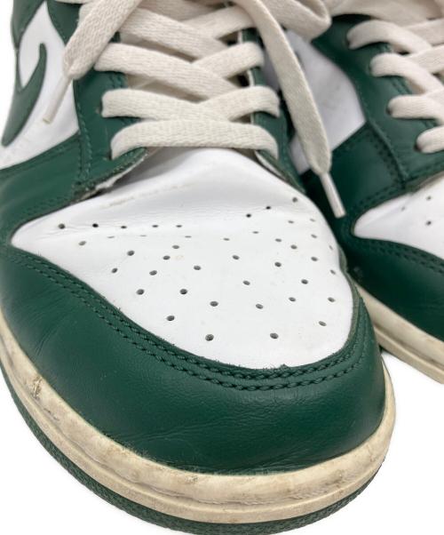 NIKE（ナイキ）NIKE (ナイキ) NIKE　DUNK LOW RETRO グリーン×ホワイト サイズ:27.5ｃｍの古着・服飾アイテム
