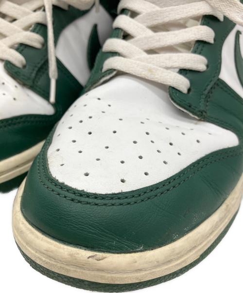 NIKE（ナイキ）NIKE (ナイキ) NIKE　DUNK LOW RETRO グリーン×ホワイト サイズ:27.5ｃｍの古着・服飾アイテム