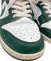 中古・古着 NIKE (ナイキ) NIKE　DUNK LOW RETRO グリーン×ホワイト サイズ:27.5ｃｍ：5000円