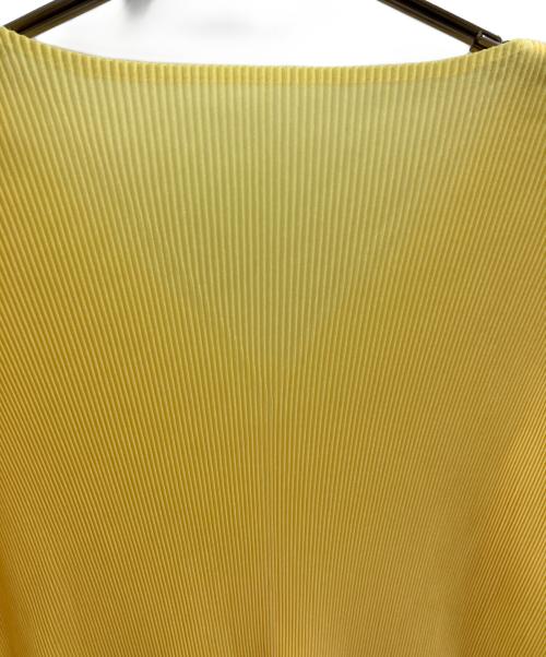PLEATS PLEASE（プリーツプリーズ）PLEATS PLEASE (プリーツプリーズ) PLEATS PLEASE　半袖カットソー イエロー サイズ:不明の古着・服飾アイテム