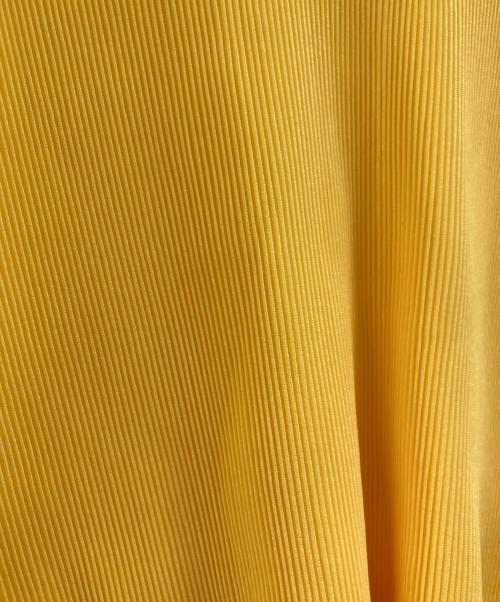 PLEATS PLEASE（プリーツプリーズ）PLEATS PLEASE (プリーツプリーズ) PLEATS PLEASE　半袖カットソー イエロー サイズ:不明の古着・服飾アイテム