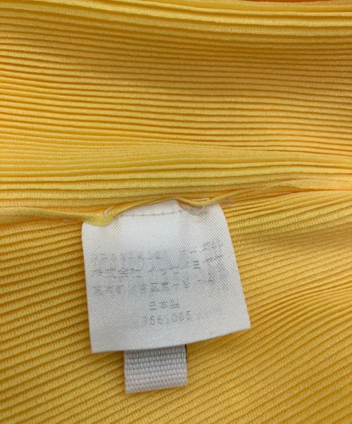 PLEATS PLEASE（プリーツプリーズ）PLEATS PLEASE (プリーツプリーズ) PLEATS PLEASE　半袖カットソー イエロー サイズ:不明の古着・服飾アイテム