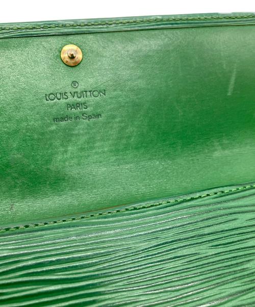 LOUIS VUITTON（ルイ ヴィトン）LOUIS VUITTON (ルイ ヴィトン) LOUIS VUITTON　エピ　長財布 グリーンの古着・服飾アイテム
